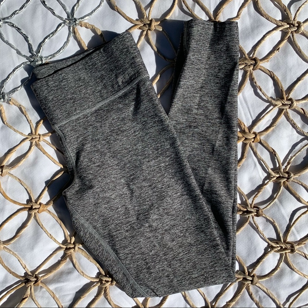 Pink Yoga Victoria Secret Leggings Grey Small